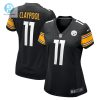 Womens Pittsburgh Steelers Chase Claypool Nike Black Player Game Jersey stylepulseusa 1