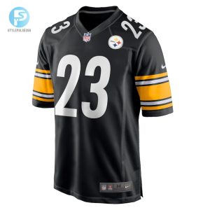 Mens Pittsburgh Steelers Damontae Kazee Nike Black Game Jersey stylepulseusa 1 1