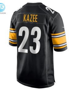 Mens Pittsburgh Steelers Damontae Kazee Nike Black Game Jersey stylepulseusa 1 2