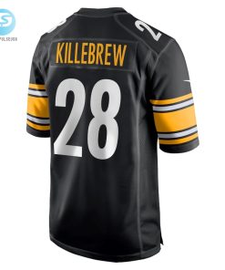 Mens Pittsburgh Steelers Miles Killebrew Nike Black Game Jersey stylepulseusa 1 2