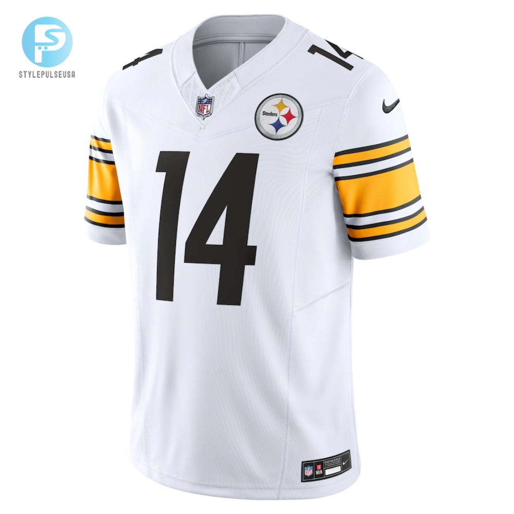 Mens Pittsburgh Steelers George Pickens Nike White Vapor F.U.S.E. Limited Jersey 