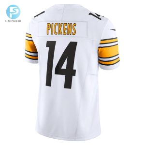 Mens Pittsburgh Steelers George Pickens Nike White Vapor F.U.S.E. Limited Jersey stylepulseusa 1 2