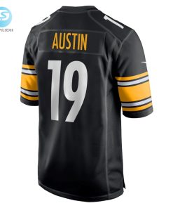 Mens Pittsburgh Steelers Calvin Austin Iii Nike Black Game Player Jersey stylepulseusa 1 2