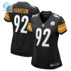 Womens Pittsburgh Steelers James Harrison Nike Black Retired Game Jersey stylepulseusa 1