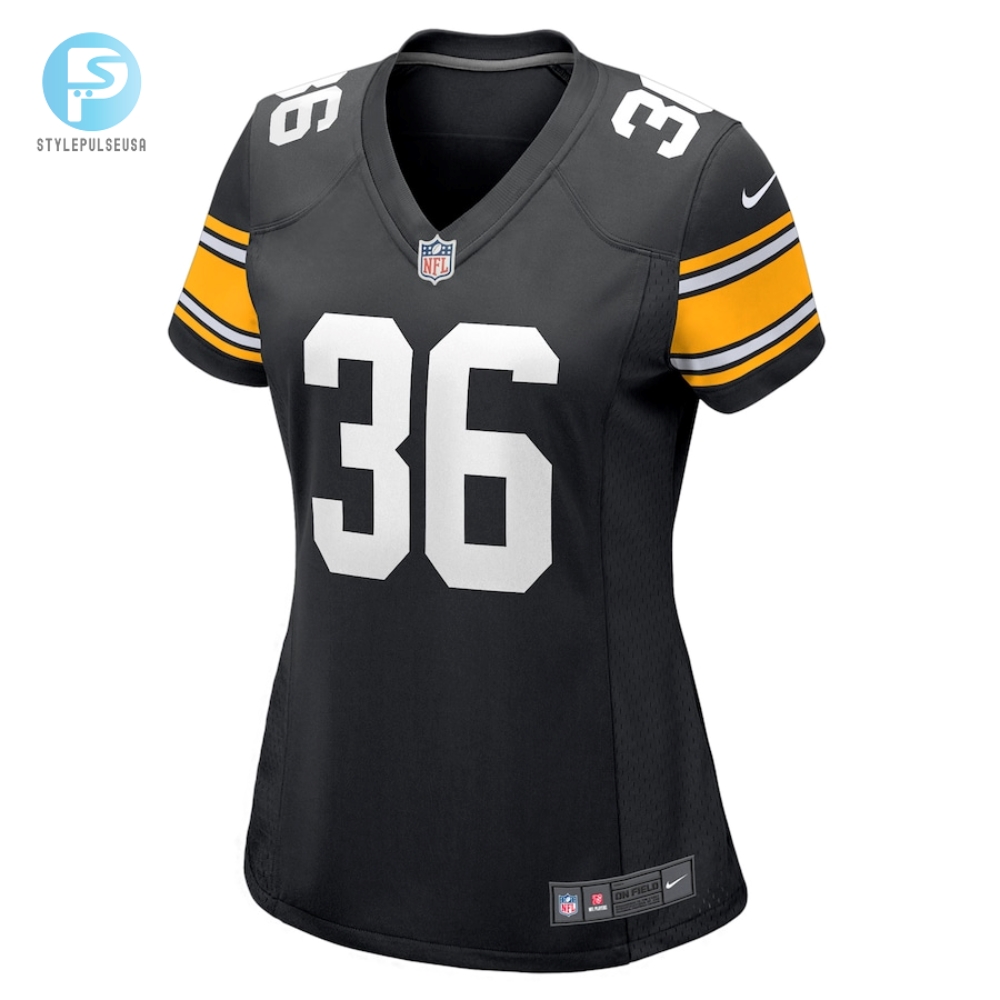 Womens Pittsburgh Steelers Jerome Bettis Nike Black Retired Player Jersey 