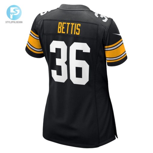 Womens Pittsburgh Steelers Jerome Bettis Nike Black Retired Player Jersey stylepulseusa 1 2