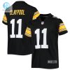 Youth Pittsburgh Steelers Chase Claypool Nike Black Alternate Game Jersey stylepulseusa 1