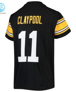 Youth Pittsburgh Steelers Chase Claypool Nike Black Alternate Game Jersey stylepulseusa 1 2