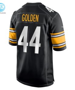 Mens Pittsburgh Steelers Markus Golden Nike Black Game Jersey stylepulseusa 1 2