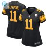 Womens Pittsburgh Steelers Chase Claypool Nike Black Alternate Game Jersey stylepulseusa 1