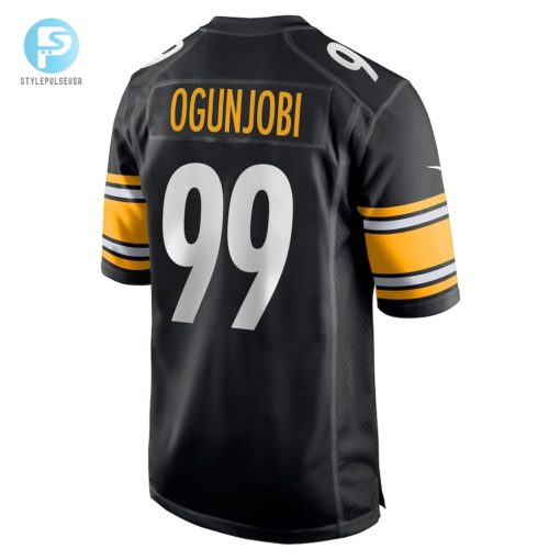 Mens Pittsburgh Steelers Larry Ogunjobi Nike Black Game Player Jersey stylepulseusa 1 2