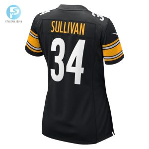 Womens Pittsburgh Steelers Chandon Sullivan Nike Black Game Jersey stylepulseusa 1 2