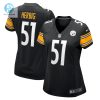 Womens Pittsburgh Steelers Nick Herbig Nike Black Game Jersey stylepulseusa 1