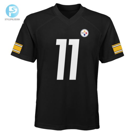 Youth Pittsburgh Steelers Chase Claypool Black Replica Player Jersey stylepulseusa 1 1