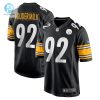 Mens Pittsburgh Steelers Isaiahh Loudermilk Nike Black Game Jersey stylepulseusa 1