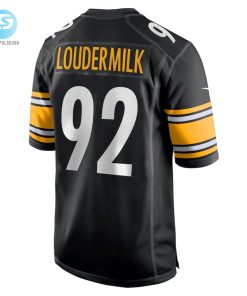 Mens Pittsburgh Steelers Isaiahh Loudermilk Nike Black Game Jersey stylepulseusa 1 2