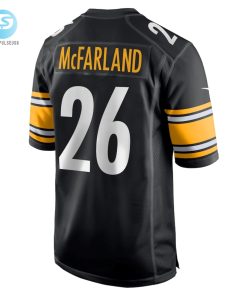 Mens Pittsburgh Steelers Anthony Mcfarland Jr. Nike Black Game Player Jersey stylepulseusa 1 2