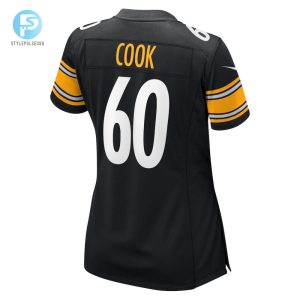 Womens Pittsburgh Steelers Dylan Cook Nike Black Game Jersey stylepulseusa 1 2