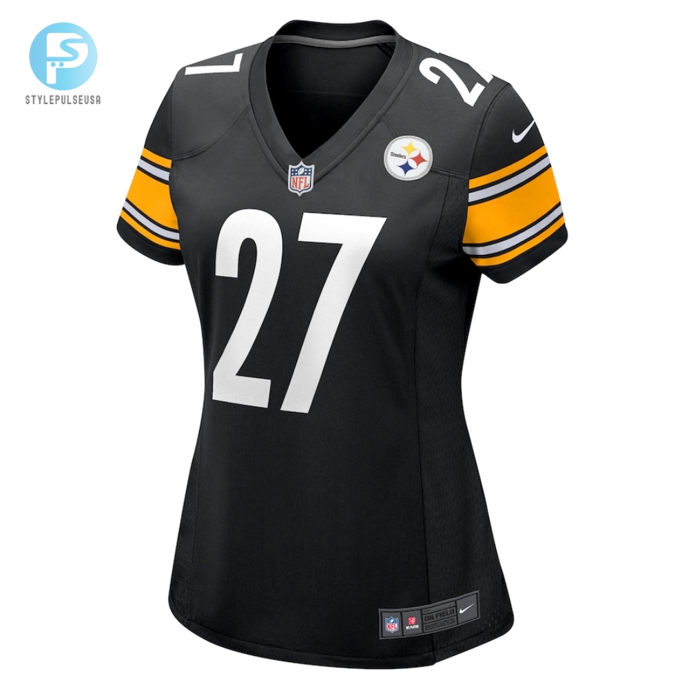 Womens Pittsburgh Steelers Cory Trice Nike Black Game Jersey 