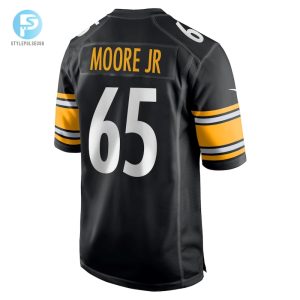 Mens Pittsburgh Steelers Dan Moore Jr. Nike Black Game Jersey stylepulseusa 1 2