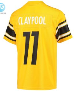Youth Pittsburgh Steelers Chase Claypool Nike Gold Inverted Team Game Jersey stylepulseusa 1 2