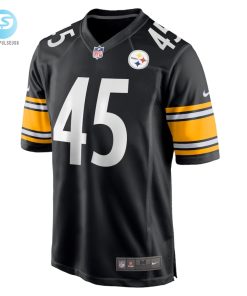 Mens Pittsburgh Steelers Jack Colletto Nike Black Game Jersey stylepulseusa 1 1