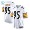 Mens Pittsburgh Steelers Keeanu Benton Nike White Game Jersey stylepulseusa 1