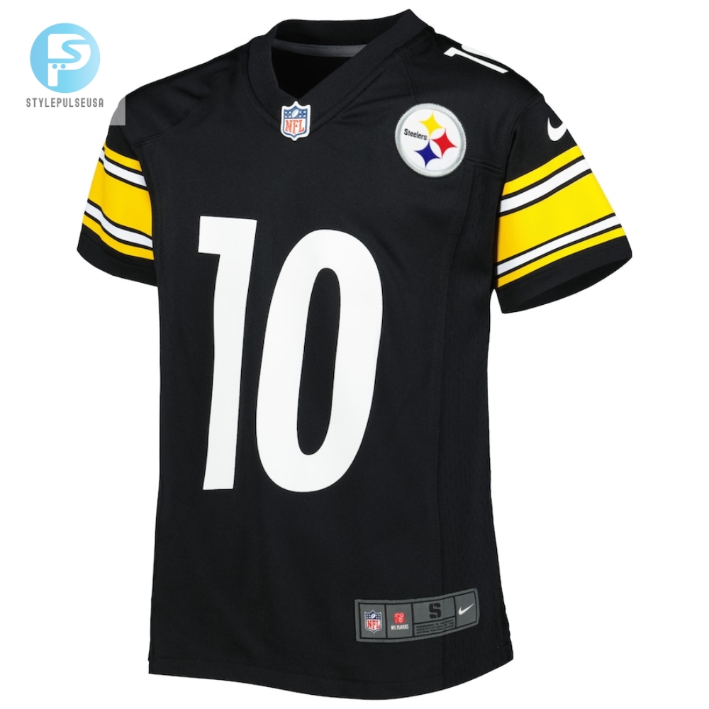 Youth Pittsburgh Steelers Mitchell Trubisky Nike Black Game Jersey 