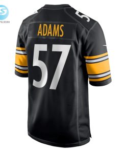 Mens Pittsburgh Steelers Montravius Adams Nike Black Game Player Jersey stylepulseusa 1 2