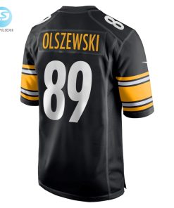 Mens Pittsburgh Steelers Gunner Olszewski Nike Black Game Player Jersey stylepulseusa 1 2