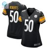 Womens Pittsburgh Steelers Elandon Roberts Nike Black Game Jersey stylepulseusa 1