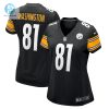 Womens Pittsburgh Steelers Scotty Washington Nike Black Game Jersey stylepulseusa 1