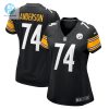 Womens Pittsburgh Steelers Spencer Anderson Nike Black Game Jersey stylepulseusa 1