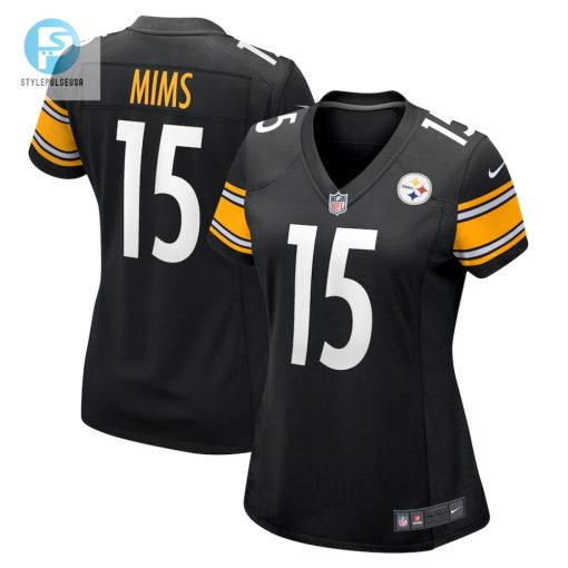 Womens Pittsburgh Steelers Denzel Mims Nike Black Game Jersey stylepulseusa 1