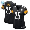 Womens Pittsburgh Steelers Desmond King Nike Black Game Jersey stylepulseusa 1