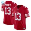 Mens San Francisco 49Ers Brock Purdy Nike Scarlet Vapor F.U.S.E. Limited Jersey stylepulseusa 1