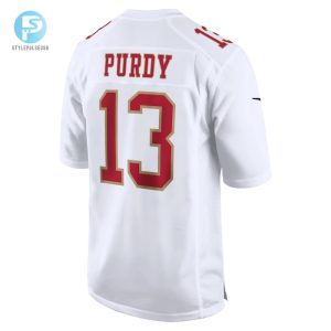 Mens San Francisco 49Ers Brock Purdy Nike Tundra White Fashion Game Jersey stylepulseusa 1 2