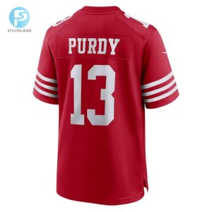 Mens San Francisco 49Ers Brock Purdy Nike Scarlet Game Player Jersey stylepulseusa 1 2