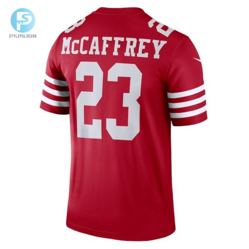 Mens San Francisco 49Ers Christian Mccaffrey Nike Scarlet Legend Jersey stylepulseusa 1 2