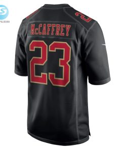 Mens San Francisco 49Ers Christian Mccaffrey Nike Black Super Bowl Lviii Carbon Fashion Game Player Jersey stylepulseusa 1 2