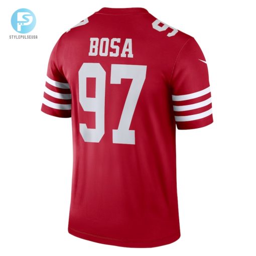 Mens San Francisco 49Ers Nick Bosa Nike Scarlet Legend Jersey stylepulseusa 1 2