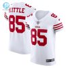 Mens San Francisco 49Ers George Kittle Nike White Vapor Elite Jersey stylepulseusa 1