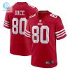 Mens San Francisco 49Ers Jerry Rice Nike Scarlet Retired Team Player Game Jersey stylepulseusa 1