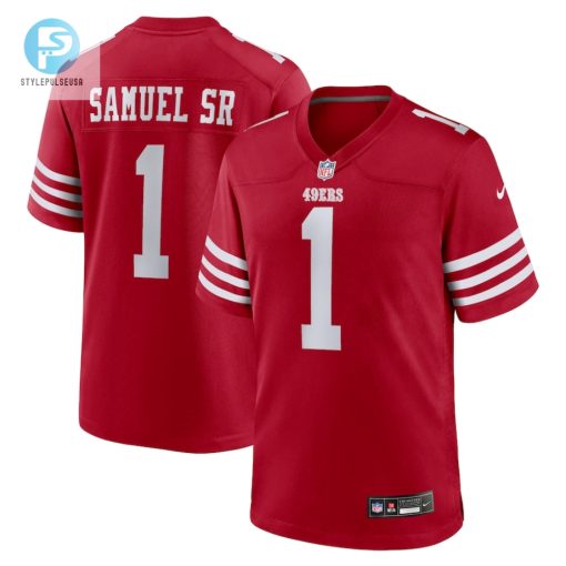 Mens San Francisco 49Ers Deebo Samuel Sr Nike Scarlet Mens Nike Game Jersey stylepulseusa 1