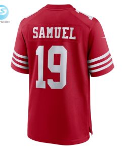 Mens San Francisco 49Ers Deebo Samuel Nike Scarlet Player Game Jersey stylepulseusa 1 2