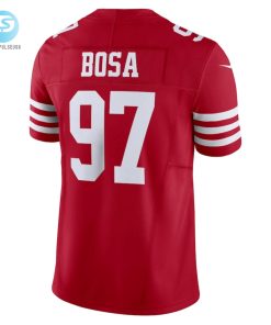 Mens San Francisco 49Ers Nick Bosa Nike Scarlet Vapor F.U.S.E. Limited Jersey stylepulseusa 1 2