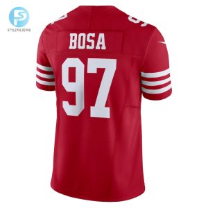 Mens San Francisco 49Ers Nick Bosa Nike Scarlet Vapor F.U.S.E. Limited Jersey stylepulseusa 1 2