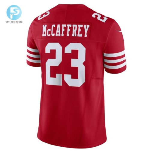 Mens San Francisco 49Ers Christian Mccaffrey Nike Scarlet Vapor F.U.S.E. Limited Jersey stylepulseusa 1 2