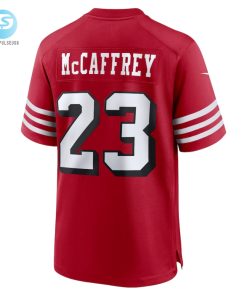 Mens San Francisco 49Ers Christian Mccaffrey Nike Scarlet Alternate Game Player Jersey stylepulseusa 1 2
