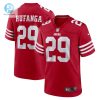 Mens San Francisco 49Ers Talanoa Hufanga Nike Scarlet Game Player Jersey stylepulseusa 1